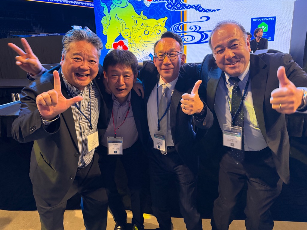 懇親会での交流